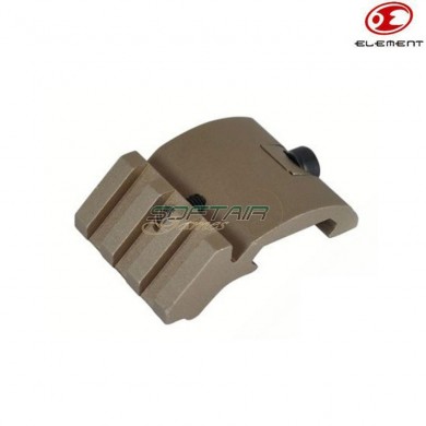 Flashlight mount sf x-series DARK EARTH element (el-011910)