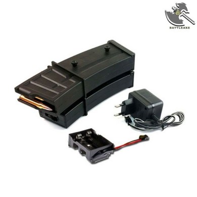 Electric magazine 1000bb BLACK for g36 battleaxe (6082a)