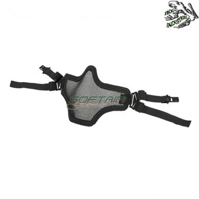 Striker V1 Helmet Mask BLACK Frog Industries® (fi-77-bk)