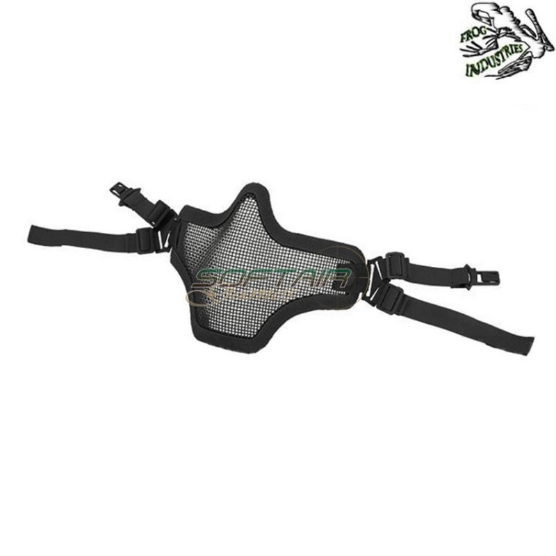 Striker V1 Helmet Mask BLACK Frog Industries® (fi-77-bk)