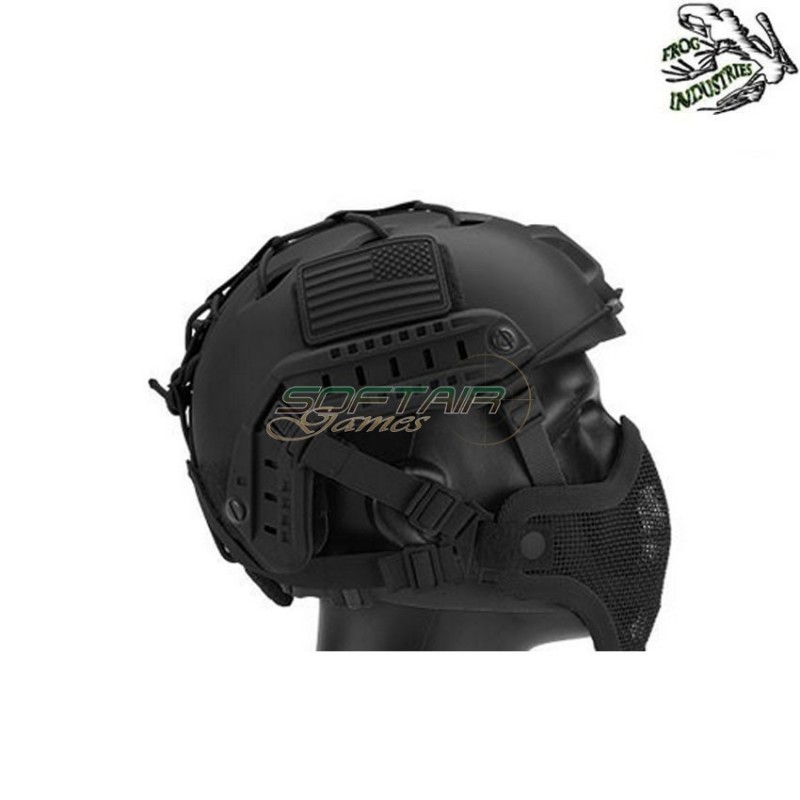 Maschera Striker V1 Per Elmetto NERA Frog Industries® (fi-77-bk)
