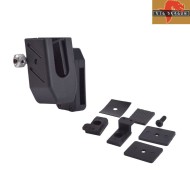 Black IPSC style magazine pouch for big dragon pistol (bd2339-bk)