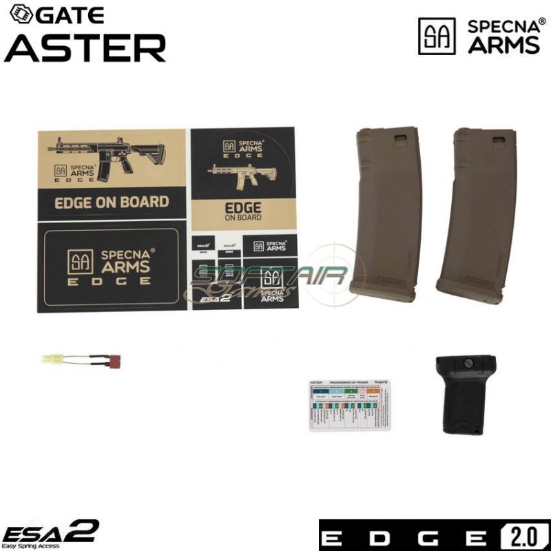 Electric rifle sa-h21 416 long version edge 2.0™ CHAOS BRONZE specna arms® (spe-01-031954)