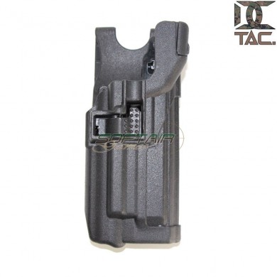 Fondina per M9 c/torcia level 3 style NERA d.c. tactical (dctac-55-bk)