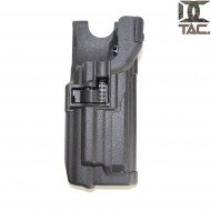 Fondina per M9 c/torcia level 3 style NERA d.c. tactical (dctac-55-bk)