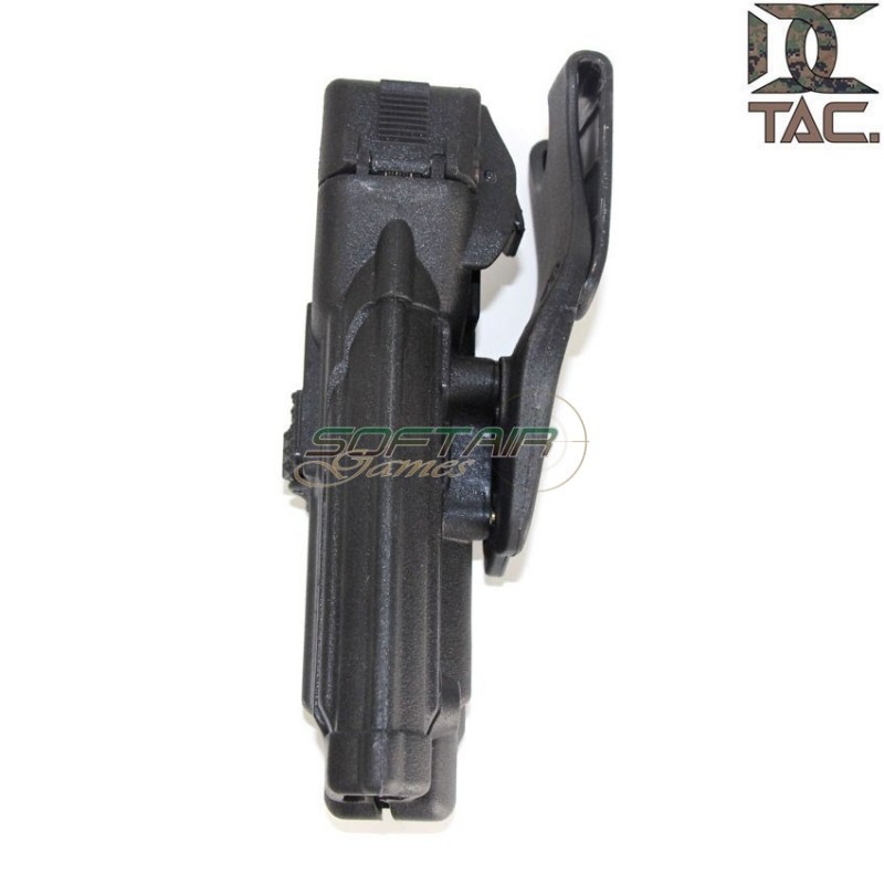 Fondina per M9 c/torcia level 3 style NERA d.c. tactical (dctac-55-bk)
