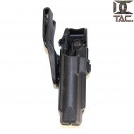 Fondina per M9 c/torcia level 3 style NERA d.c. tactical (dctac-55-bk)