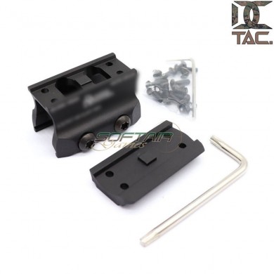 Mount DD style NERO per t1/t2 dot d.c. tactical (dctac-57-bk)