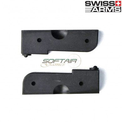 Set 2 caricatori 25bb per sniper black eagle m6 swiss arms (285064)