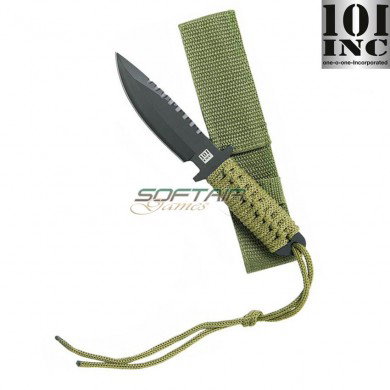 Coltello da combattimento Recon 7" modello A VERDE 101 inc (inc-455460-od)