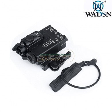 Mini DBAL aluminum BLACK aiming device RED laser / IR wadsn (wd06017-bk)