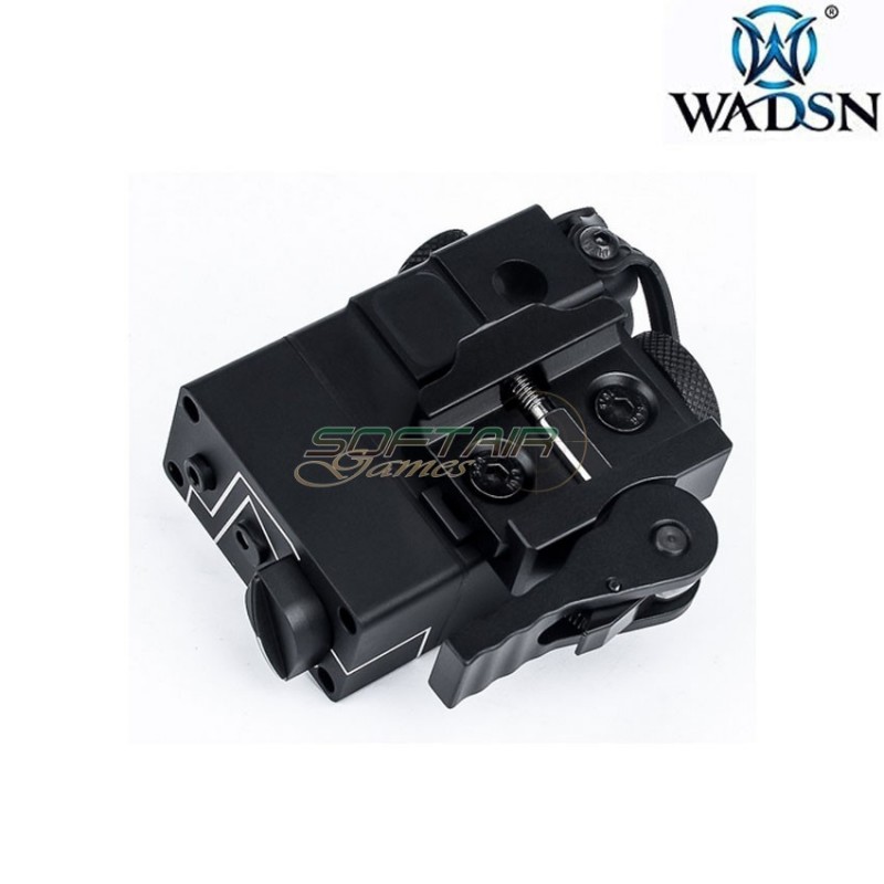 Mini DBAL alluminio NERO aiming device RED laser / IR wadsn (wd06017-bk)