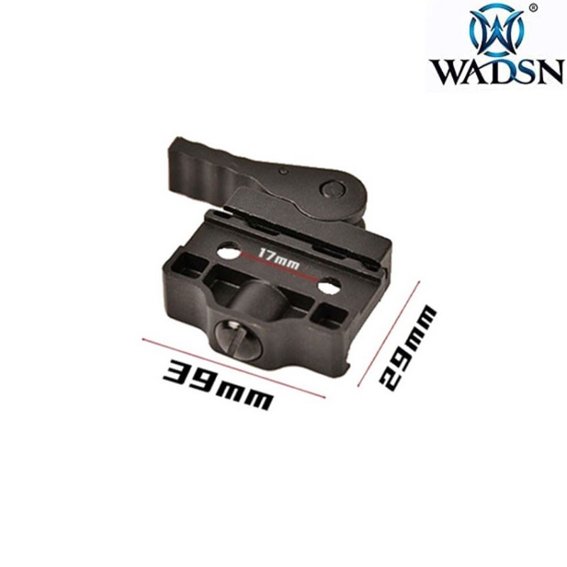 QD black polymer replacement mount for DBAL-A2 wadsn (wdx033-bk)