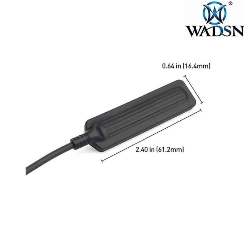 Remote control laser peq BLACK 2.5mm wadsn (wex677-bk)