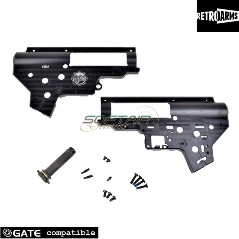 New Pacche Gearbox Cnc Qsc V2 8mm Retroarms (ra-6392)