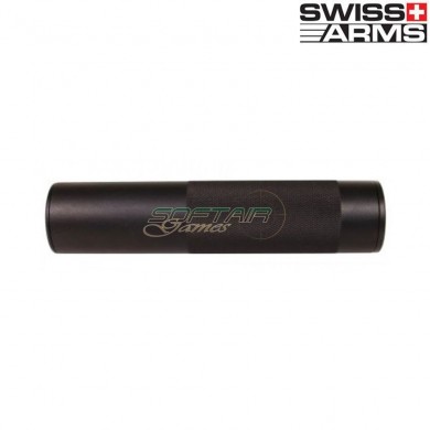 Silenziatore NERO 20x4.5cm CCW swiss arms (605260)