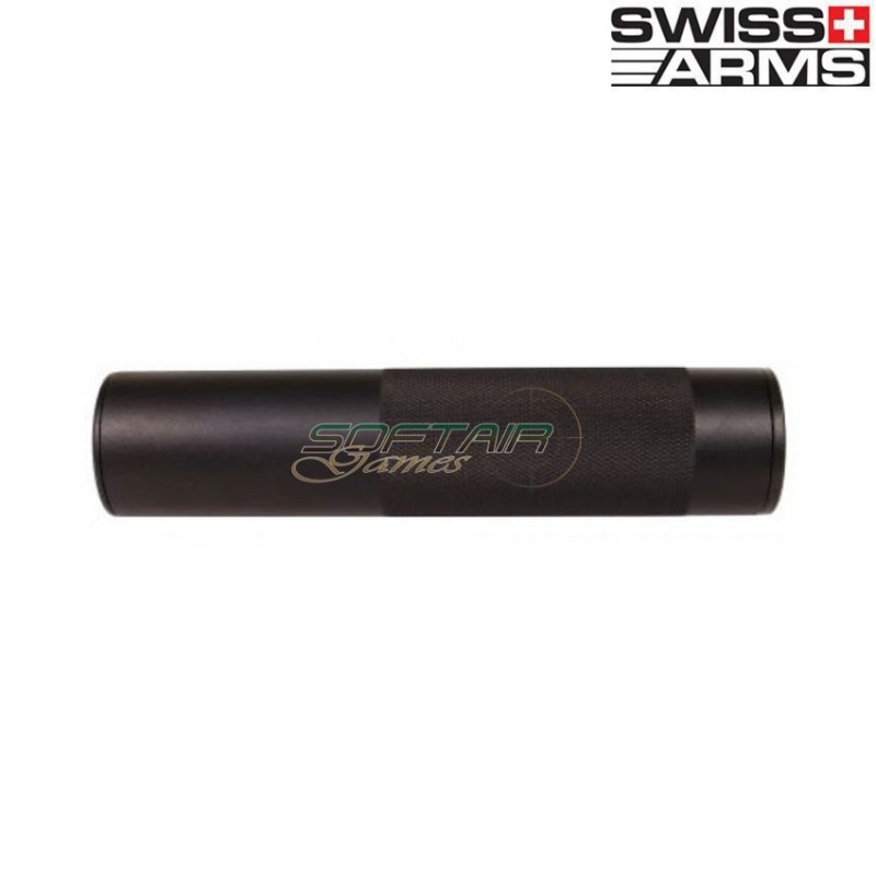 Silenziatore NERO 20x4.5cm CCW swiss arms (605260)