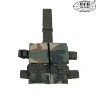 Porta caricatore cosciale m4/16 WOODLAND mfh (30743t)