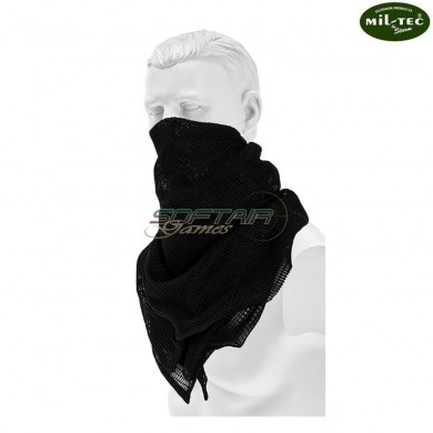 Sciarpa Rete Mimetismo NERO mil-tec (12625002)