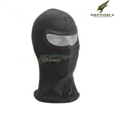 Passamontagna 1 foro NERO defcon 5 (d5-1931c-bk)