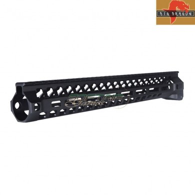 Handguard AR-15 LC SWITCH 15inch .223/5.56 Rail for m4 aeg big dragon (bd9274mbk15)