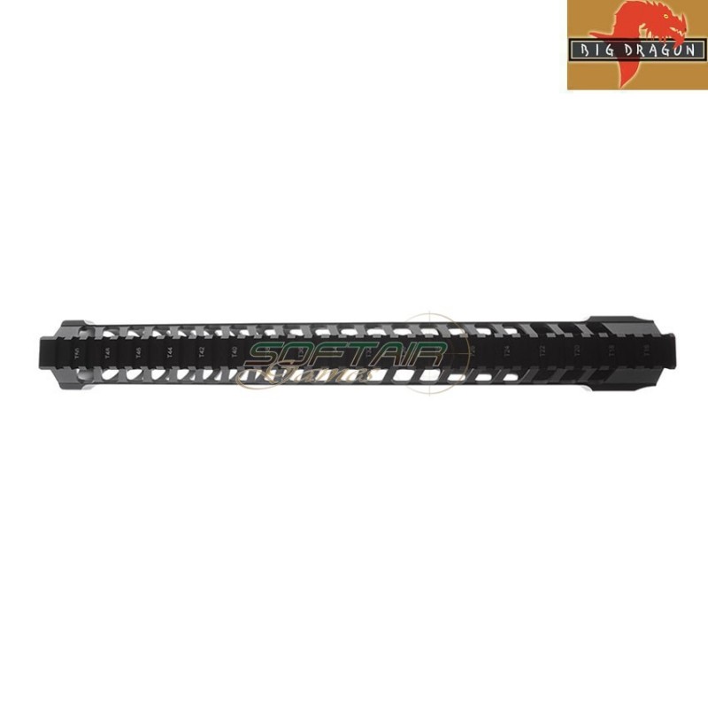 Handguard AR-15 LC SWITCH 15inch .223/5.56 Rail for m4 aeg big dragon (bd9274mbk15)
