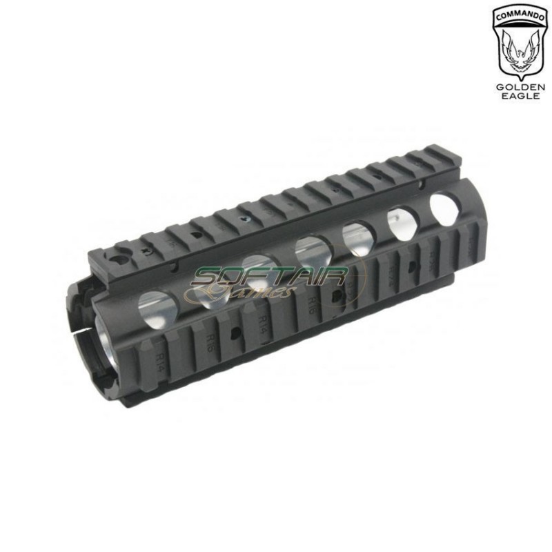 Handguard 7" black polymer for m4 golden eagle (ge-m-169)