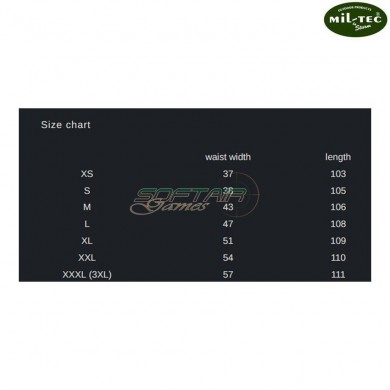 Pants FIELD BLACK rip-stop mil-tec (11926002)
