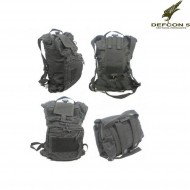 Zaino rollypolly nero defcon 5 (d5-345-bk)