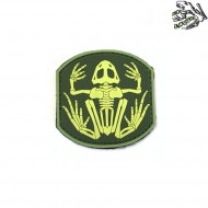 Patch 3d pvc RANA GREEN frog industries® (fi-ra-gr)