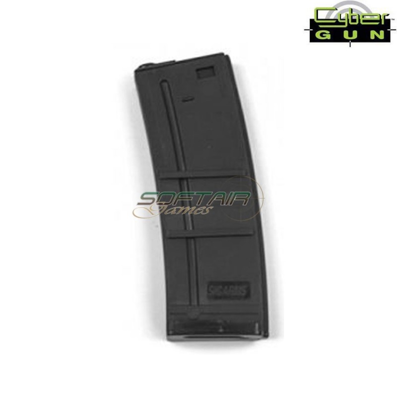 Hi-cap black magazine 400bb for sig 556 cybergun (285036)