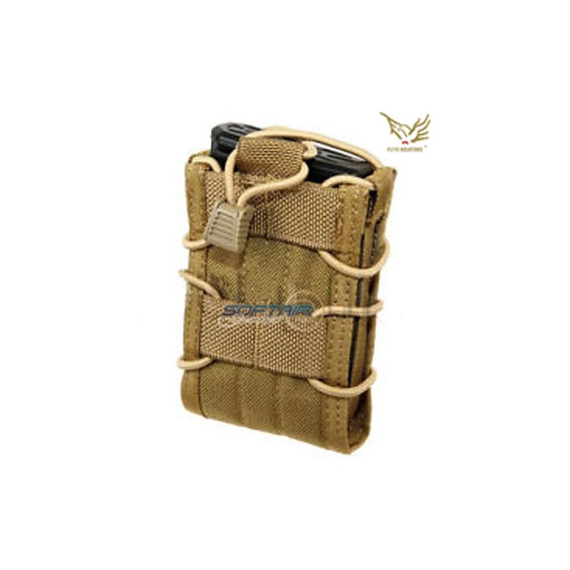 Single Bib Rifle Magazine Pouch Coyote Brown Flyye Industries (cod.fy-ph-c034-cb)