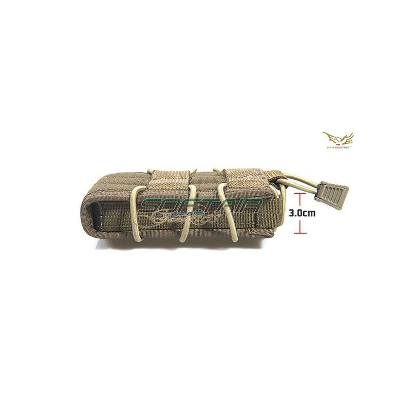 Single Bib Rifle Magazine Pouch Khaki Flyye Industries (cod.fy-ph-c034-kh)