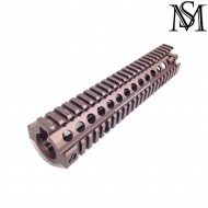 Rail Cnc Dd Mk18 Style 9" RS Milsim Series (ms-139-rs)