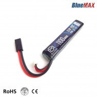 Batteria Lipo Connettore Mini Tamiya 11.1v X 1100mah 20c Stick Type Bluemax-power® (bmp-11.1x1100-stick)