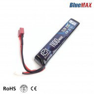 Lipo Battery Deans Connector 11.1v X 1100mah 20c Stick Type Bluemax-power® (bmp-11.1x1100-ds-stk)