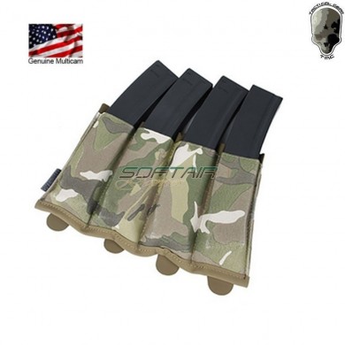 Open pouch BFG style quadruple magazine smg Multicam® Genuine Usa tmc (tmc-3463-mc)