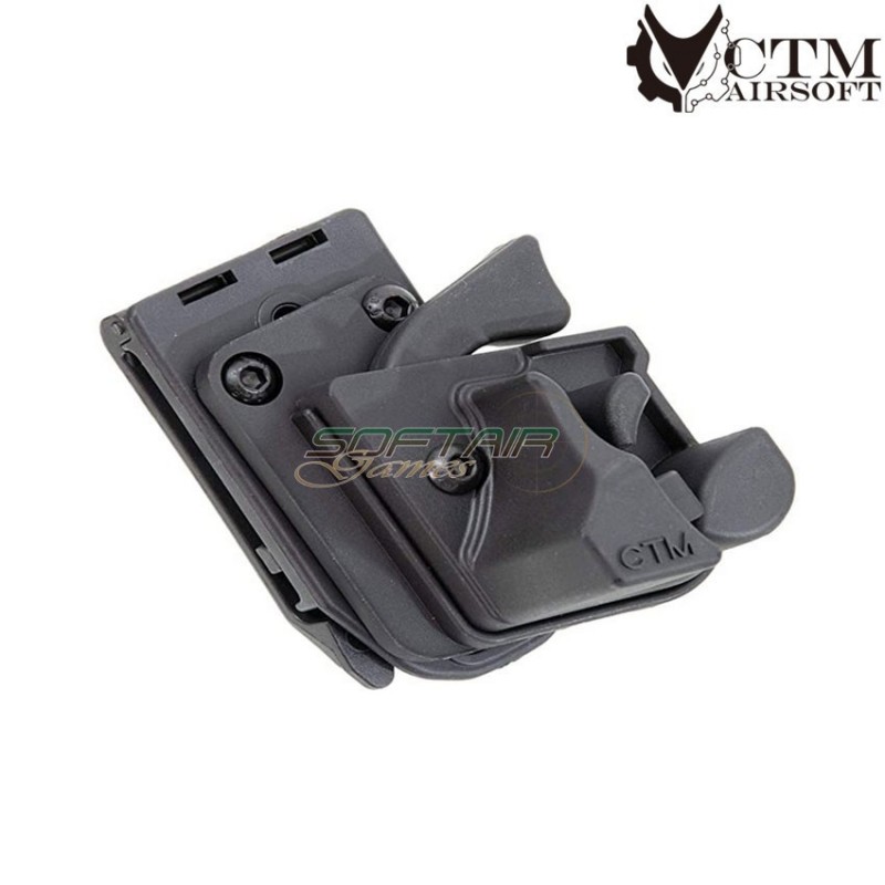 Fondina rigida FAST per pistola action army AAP01 black ctm (ctm-aph-bk)