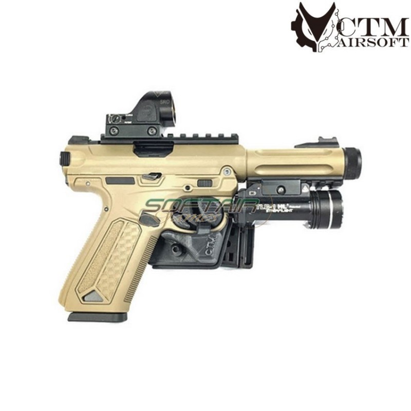 Fondina rigida FAST per pistola action army AAP01 black ctm (ctm-aph-bk)
