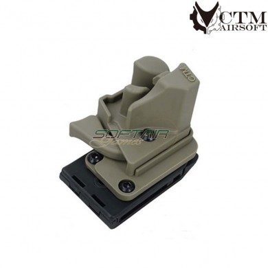 Fondina rigida FAST per pistola action army AAP01 dark earth ctm (ctm-aph-de)