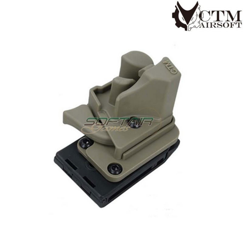 Fondina rigida FAST per pistola action army AAP01 dark earth ctm (ctm-aph-de)