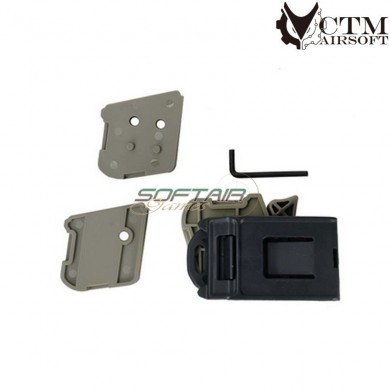 Rigid holster FAST for army action pistol AAP01 dark earth ctm (ctm-aph-de)