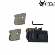 Fondina rigida FAST per pistola action army AAP01 dark earth ctm (ctm-aph-de)