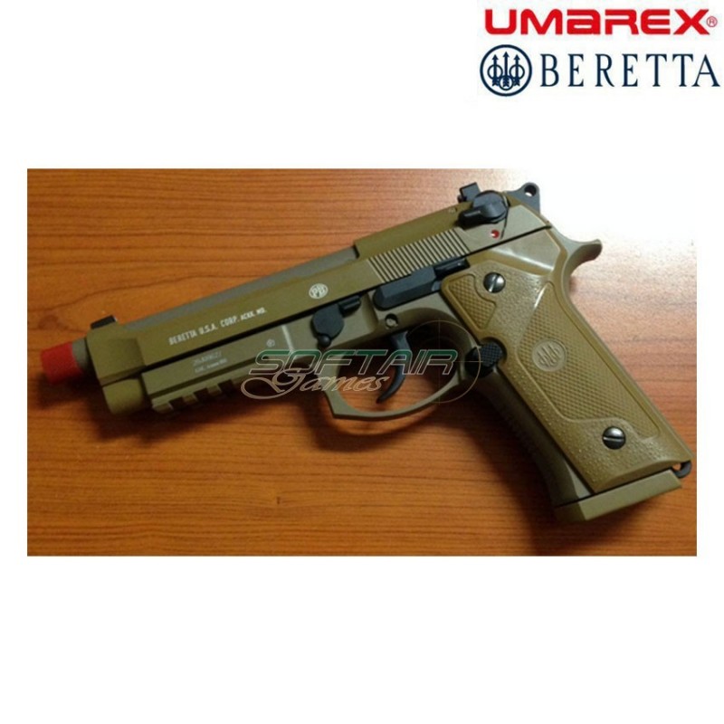 Pistola A Co2 Beretta M9 A3 FDE Blowback high power Umarex (um-2.6396)
