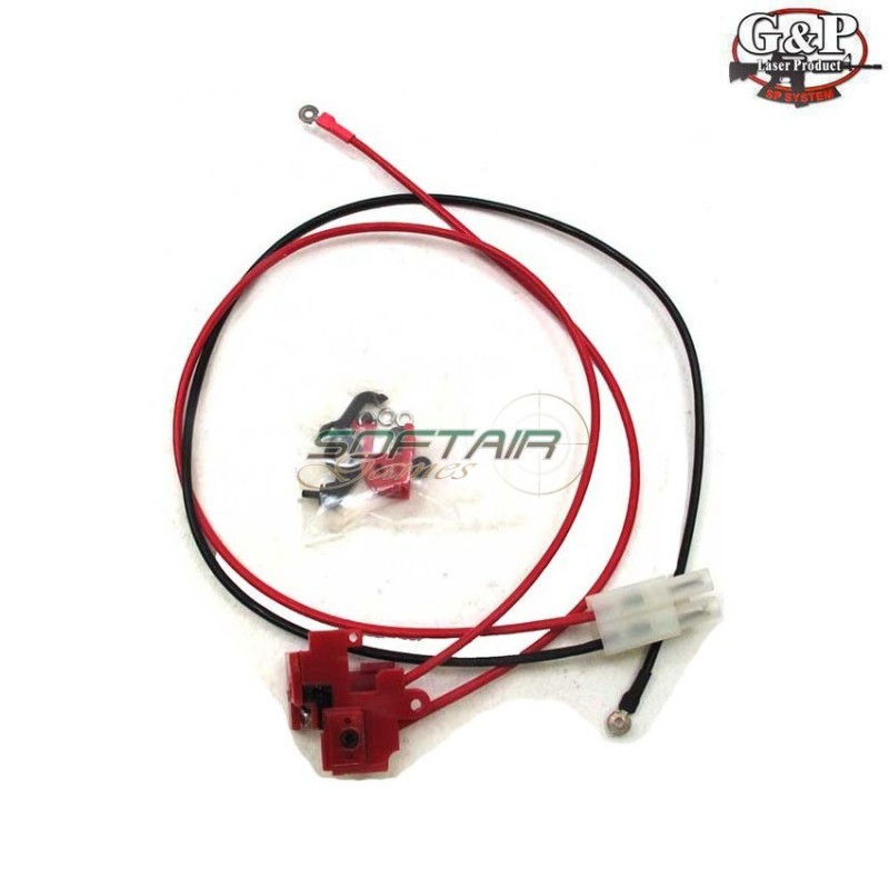 Kit cavi teflon/argento posteriori per fucili elettrici tamiya grande g&p (gp-gbx001a)