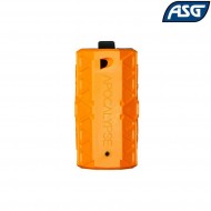 GAS grenade APOCALYPSE storm ORANGE high impact 155bb asg (asg-19642)