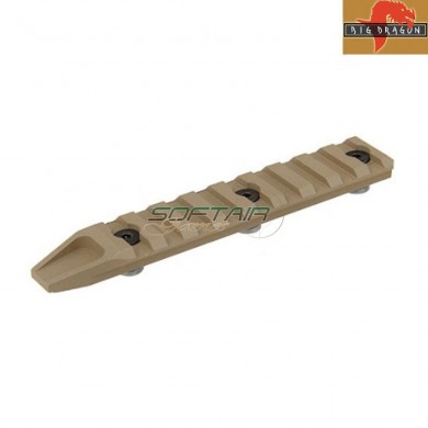 95mm TAN kac style rail for keymod big dragon (bd9028a)