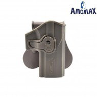 Rigid holster DARK EARTH for pistol sig sauer P320 m17/m18 amomax (am-150c78016)