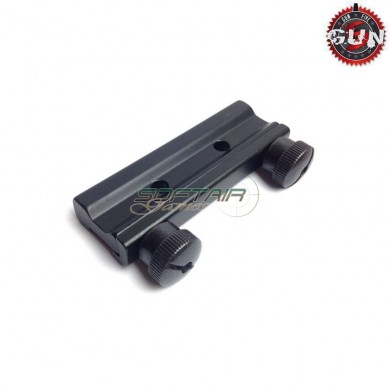 Slitta 11mm nera per mirino acog gun five (gf-2546)