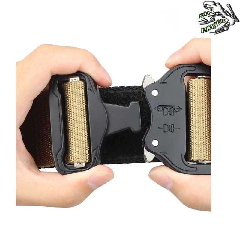Cintura knight ron. style tattica TAN frog industries® (fi-ba22t-tan)